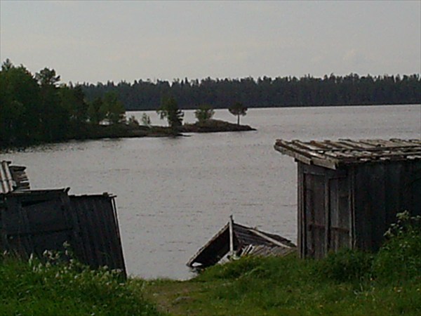 Озеро Кереть. Лодочный поселок